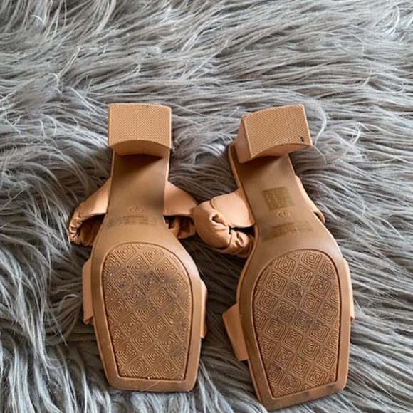 DREAM PAIRS High Heels Chunky Block Square Toe Heels Size 7 - Picture 5 of 5